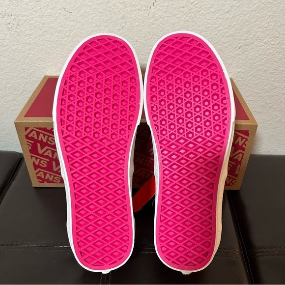 Vans Authentic Dia De Muertos Glow In The Dark Black & White Sneakers 6.5M/8W - Picture 7 of 10